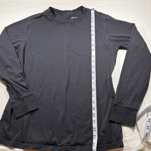 Lululemon Athletica Dark Gray Long Sleeve Shirt - Picture 5 of 6